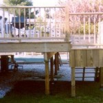 pool deck footing